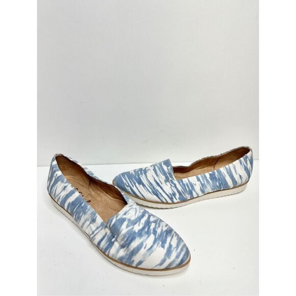 Life Stride Womens Size 5.5 Blue Bloom 2 Slip On Flat Shoes - Picture 4 of 8